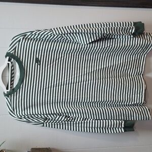 Nike Striped Oversized Long-Sleeve Tee
